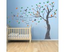 Koala Tree with Picture Frames Nursery Wall Decal